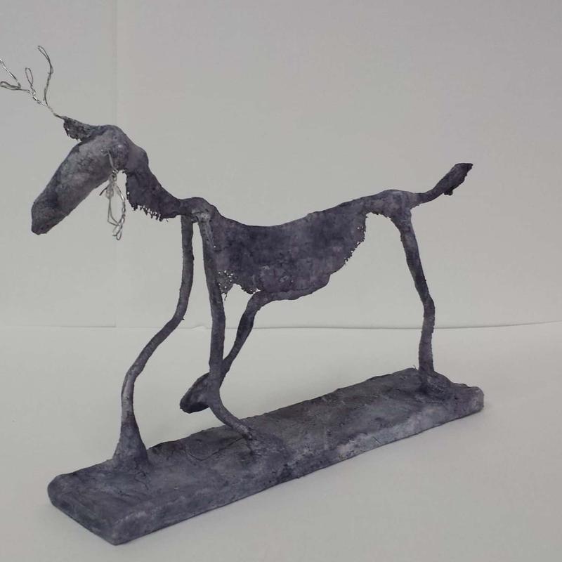 Boetseerworkshop Giacometti; draad&gips — foto 5
