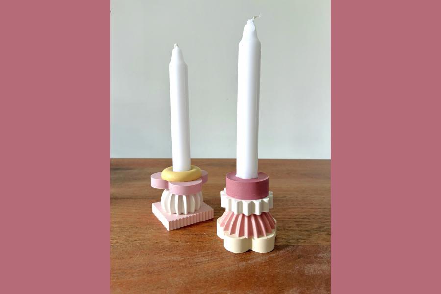 Kunstige Kandelaars (van jesmonite) — foto 2