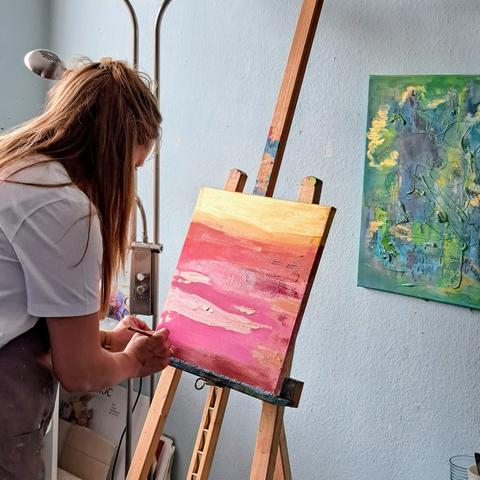Workshop intuitief schilderen