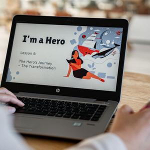 8-weekse online cursus I'm a Hero