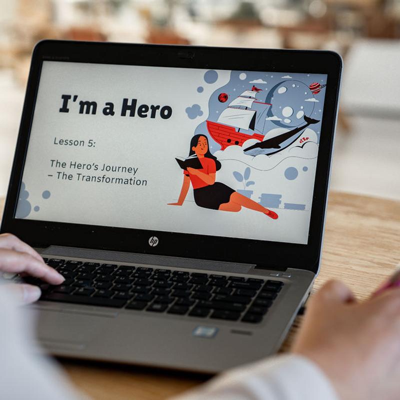 8-weekse online cursus I'm a Hero