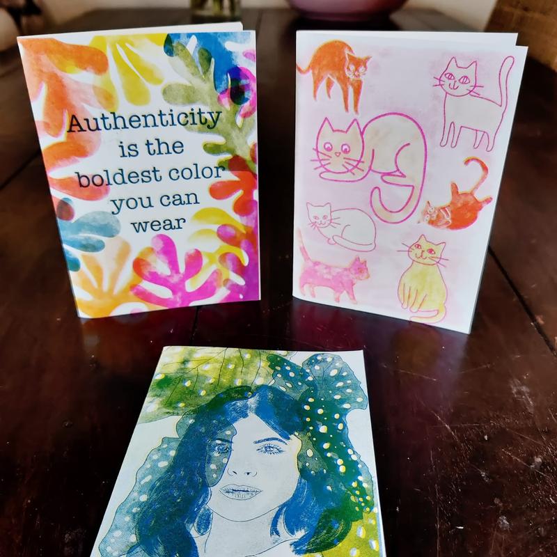 RISO (kerst)kaarten Workshop Huizen — foto 5
