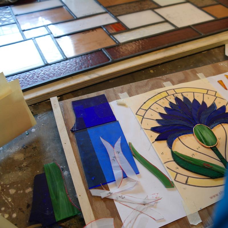 Glas in lood bij theetuin & atelier the twins — foto 9