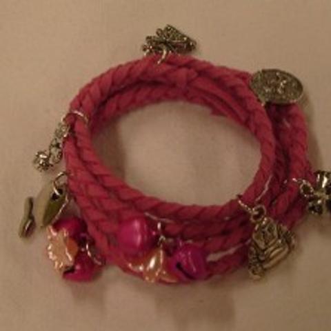 Tienerfeestje wikkelarmband maken