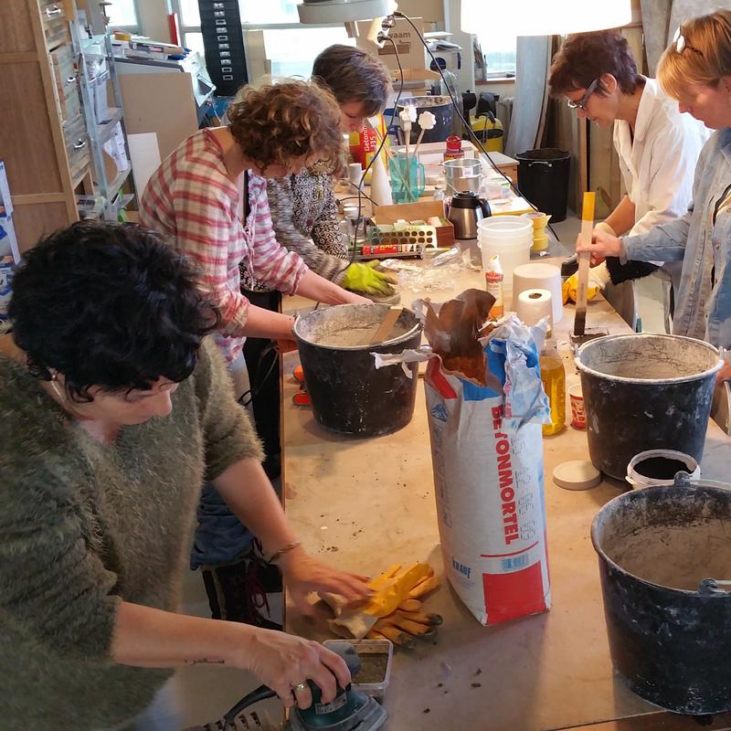 Workshop beton en hout — foto 2