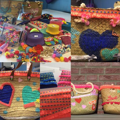Ibiza strandtas pimpen voor kids