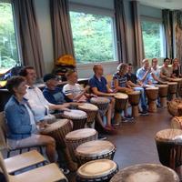 Afrikaanse percussie: djembé doundoun