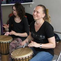 Afrikaanse percussie: djembé doundoun