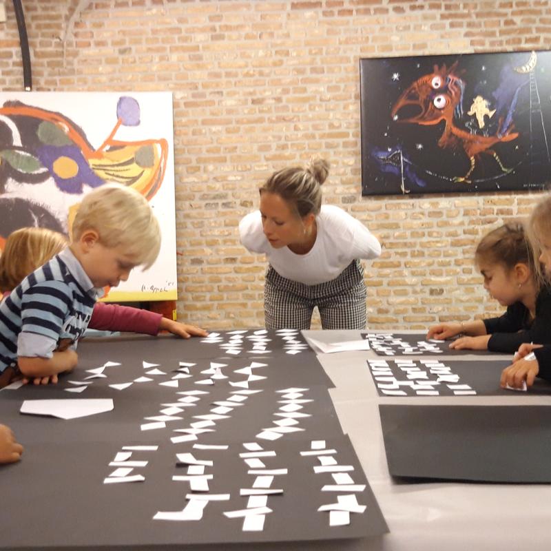 Verjaarsfeestje kinderfeestje workshop kunst kijken en maken voor kinderen 4-7 en 8-12 jaar stedelijk museum schiedam — foto 2