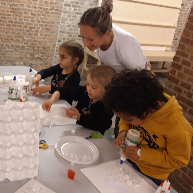 Verjaarsfeestje kinderfeestje workshop kunst kijken en maken voor kinderen 4-7 en 8-12 jaar stedelijk museum schiedam — foto 4