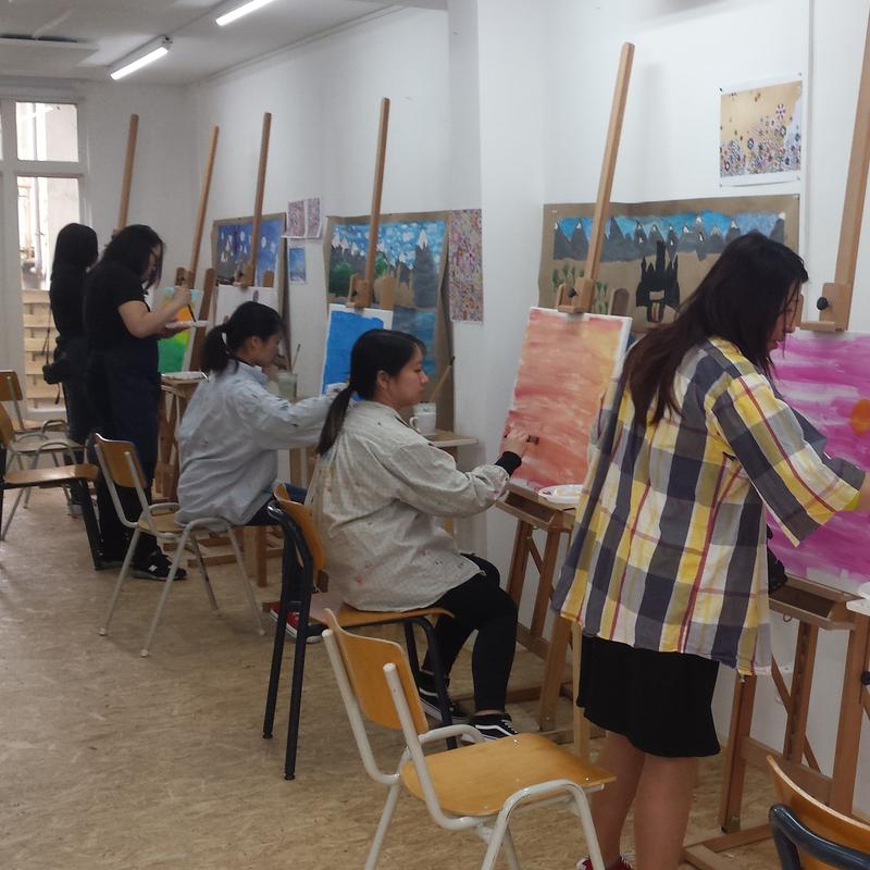 Murakami schilderworkshop — foto 2