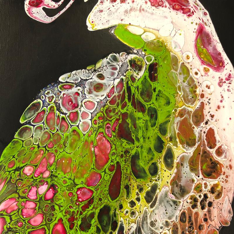 Prive workshop giettechniek / pouring medium /den haag — foto 5