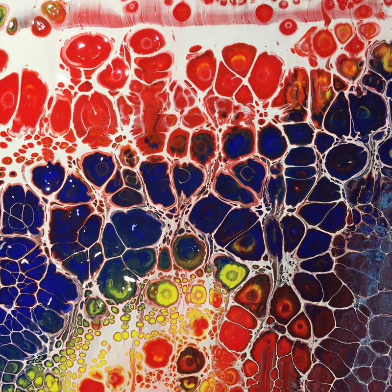 Prive workshop giettechniek / pouring medium /den haag — foto 3