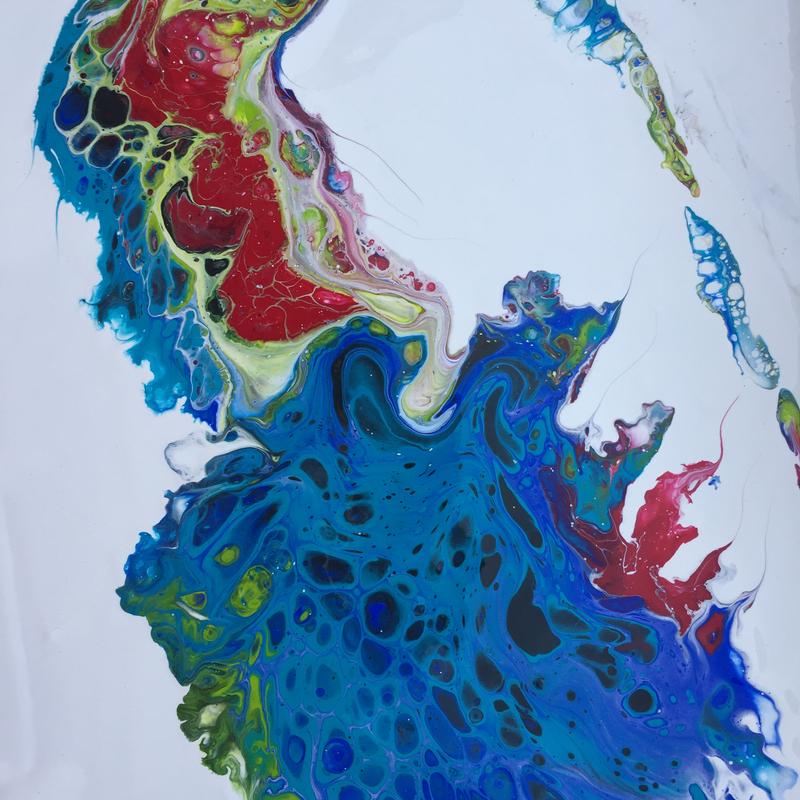 Prive workshop giettechniek / pouring medium /den haag — foto 4