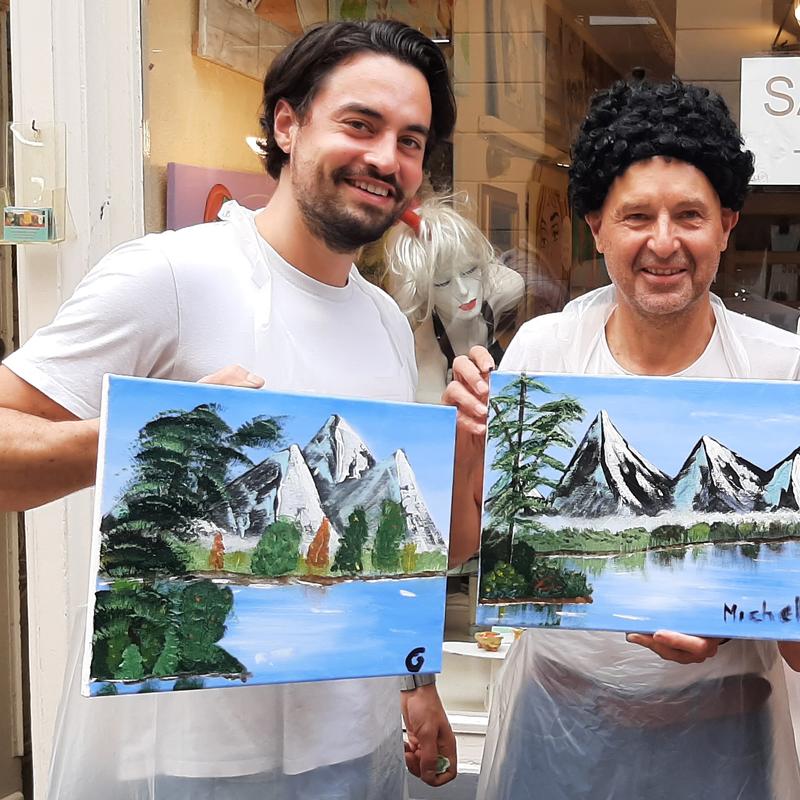 Bob ross  schilderen, dikke dames en andere leuke creatieve workshops in den haag (zuid-holland) — foto 3