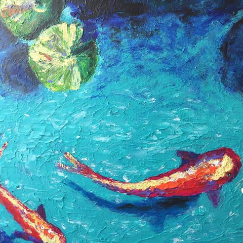 Prive workshop impressionistisch vingerverven voor volwassenen