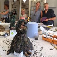 Beeld brons-look