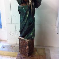 Beeld brons-look