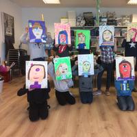 Creatieve kinderfeestjes bij atelier artwise