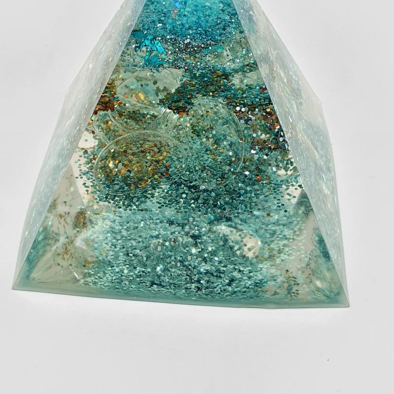 Workshop epoxy/resin art piramide/orgonite — foto 2