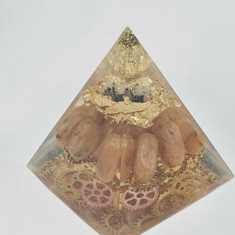 Workshop epoxy/resin art piramide/orgonite — foto 4
