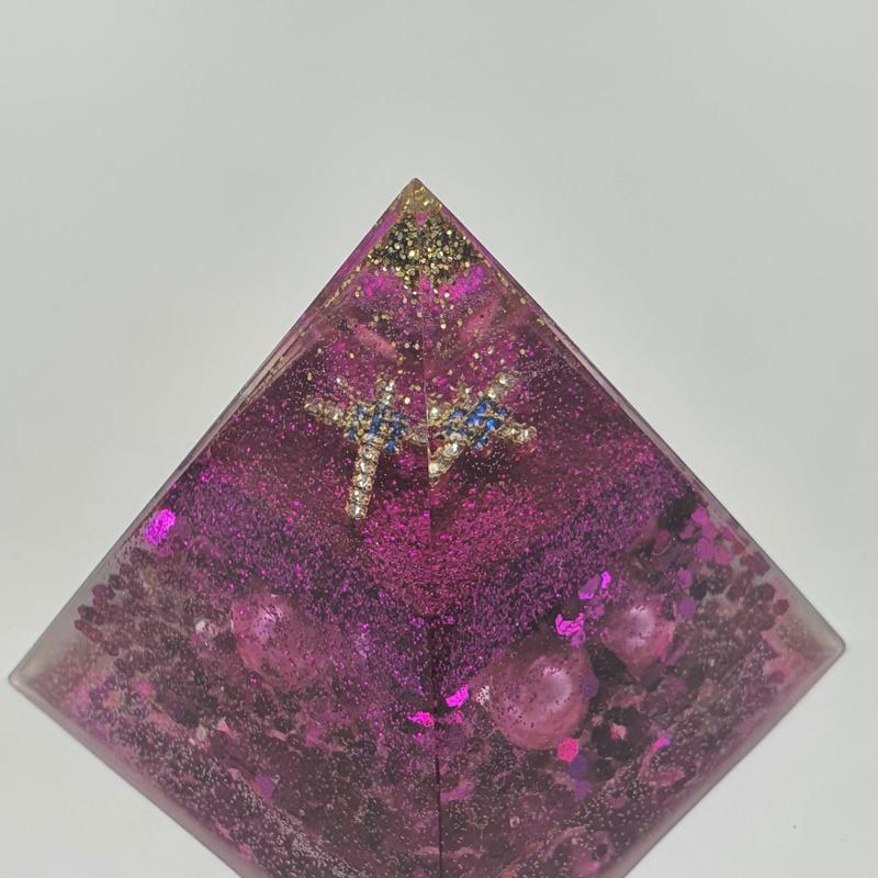 Workshop epoxy/resin art piramide/orgonite — foto 5