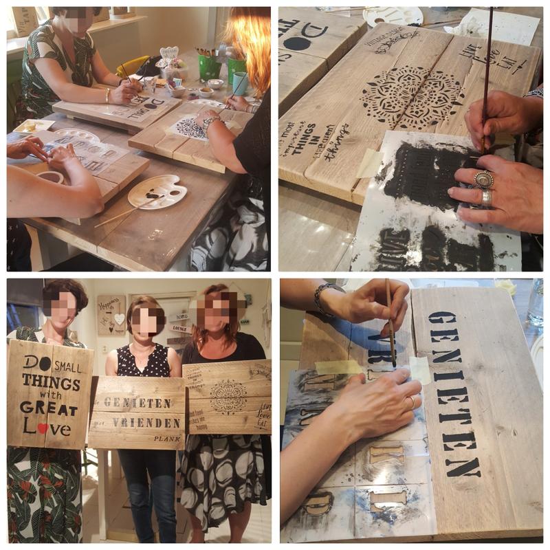 Workshop steigerhouten wandbord — foto 2