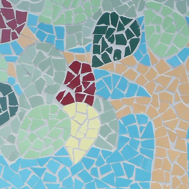 Mozaïekworkshop: legpuzzel van scherven maken — foto 2