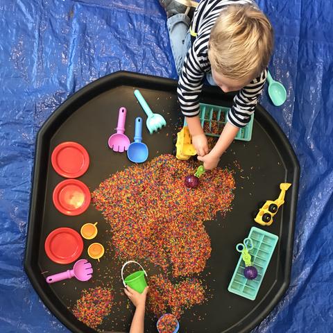 Spelen met zintuigen