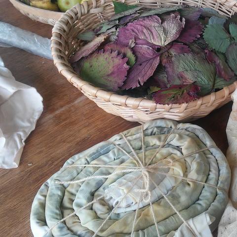 Workshop ecoprinten