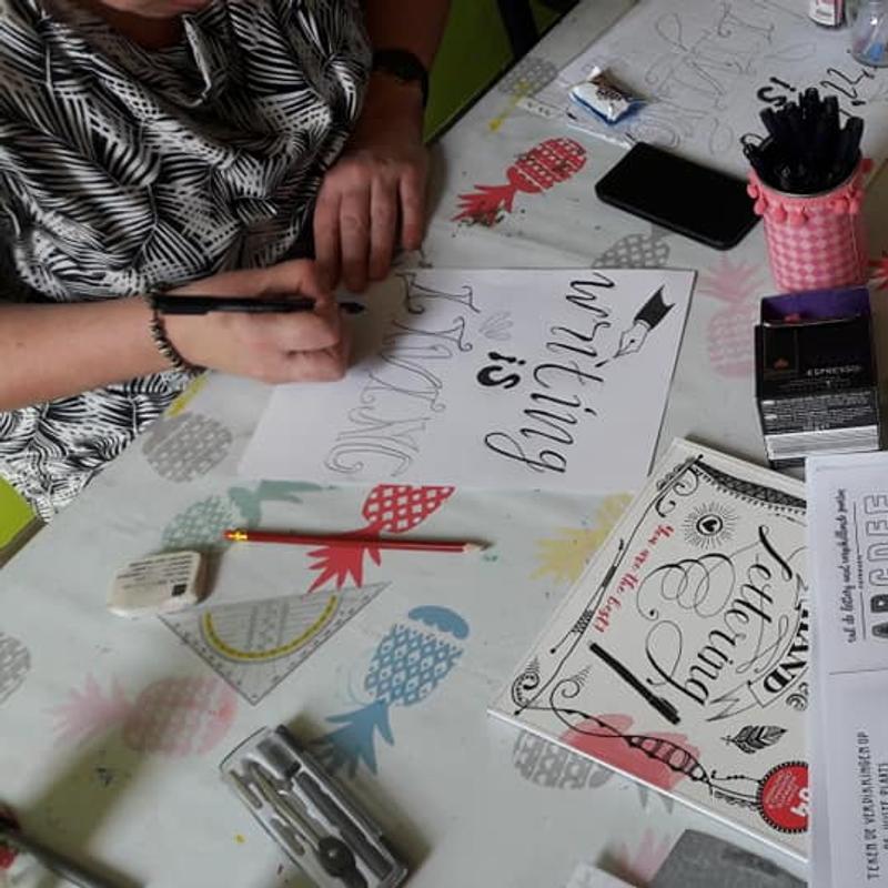 2-delige handletter cursus — foto 4