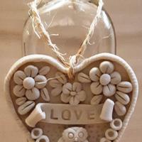 Home deco hanger maken met doodle clay