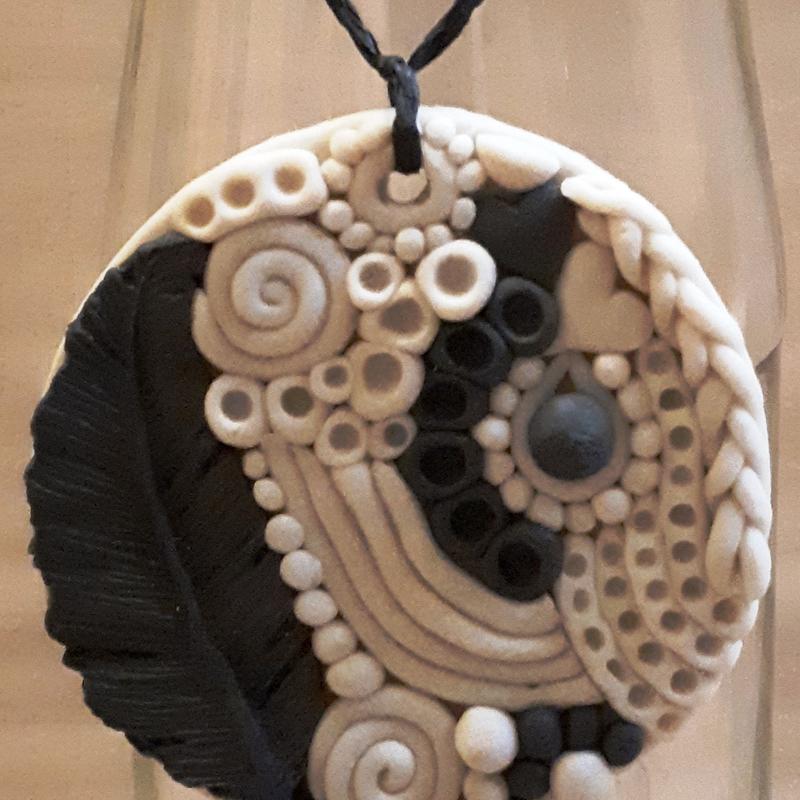Home deco hanger maken met doodle clay — foto 4