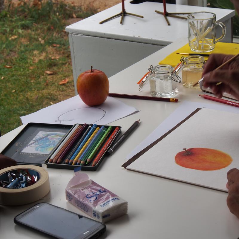 Zomercursus aquarellen in beerze (bij ommen) — foto 2