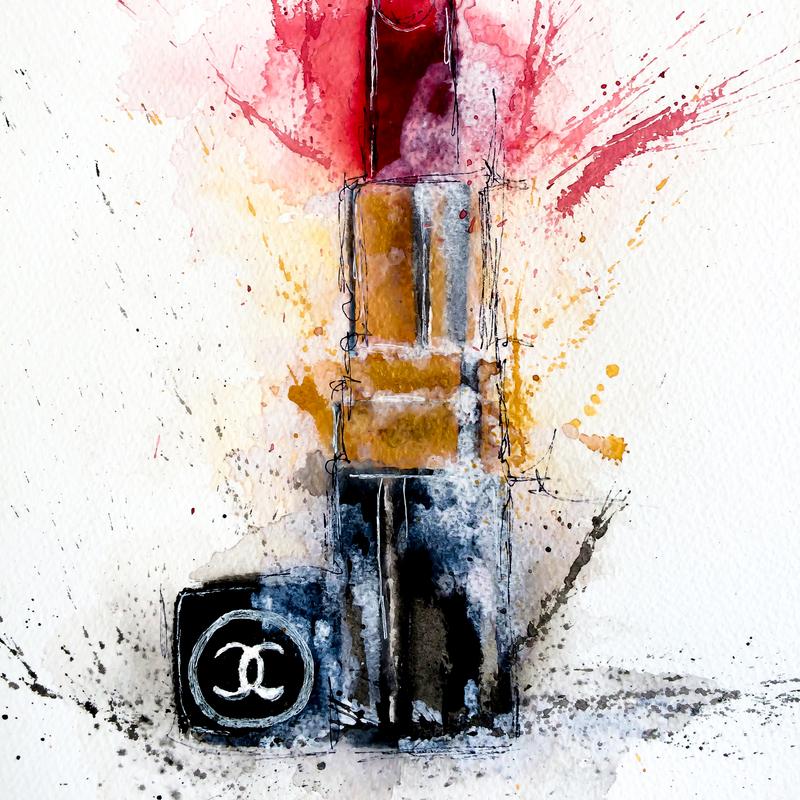 Workshop aquarel " lipstick " — foto 2