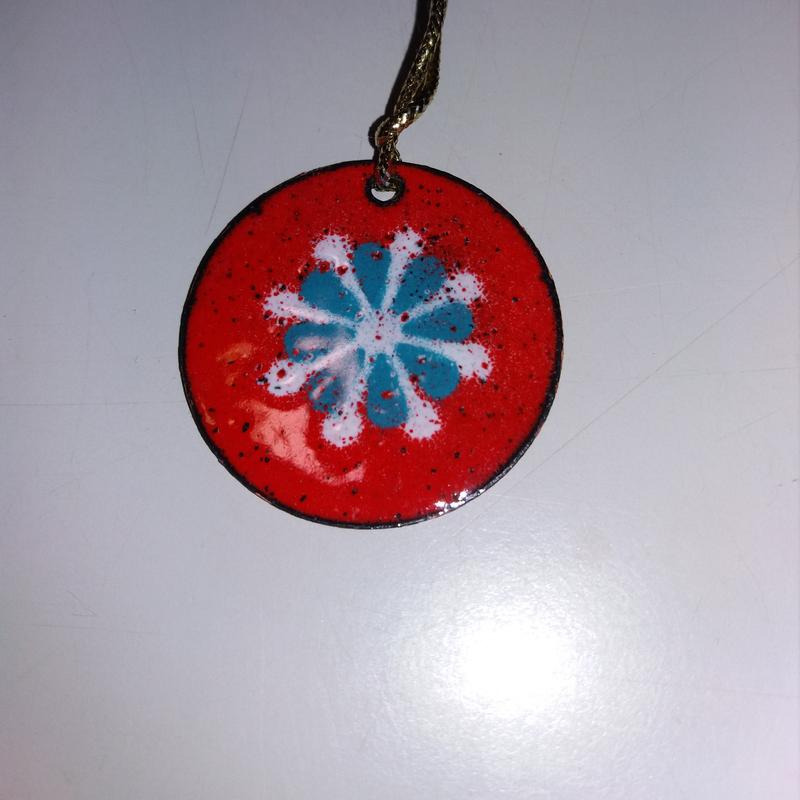 Kerstdecoraties maken met emaille — foto 4