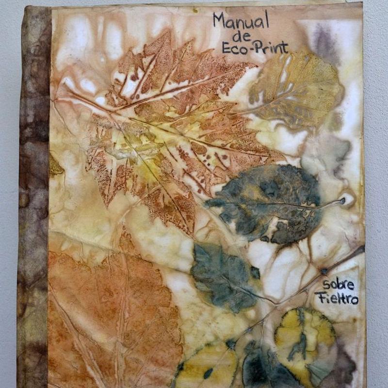 Ecoprinten op stof en papier — foto 2