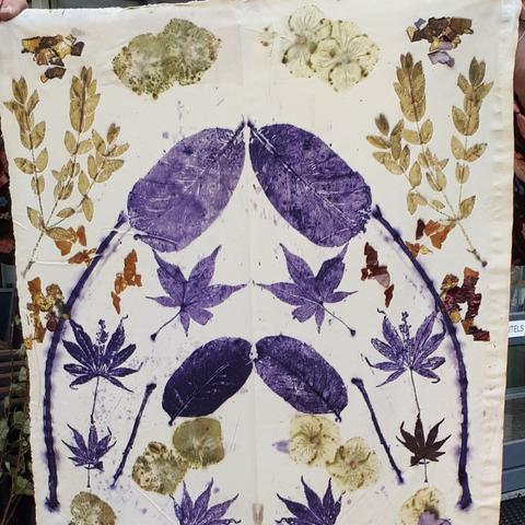 Meer kleur in je botanische print.  dagworkshop