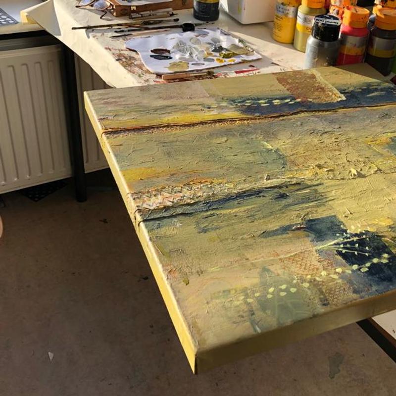 Workshop ‘abstract schilderen’ – werken met paletmes