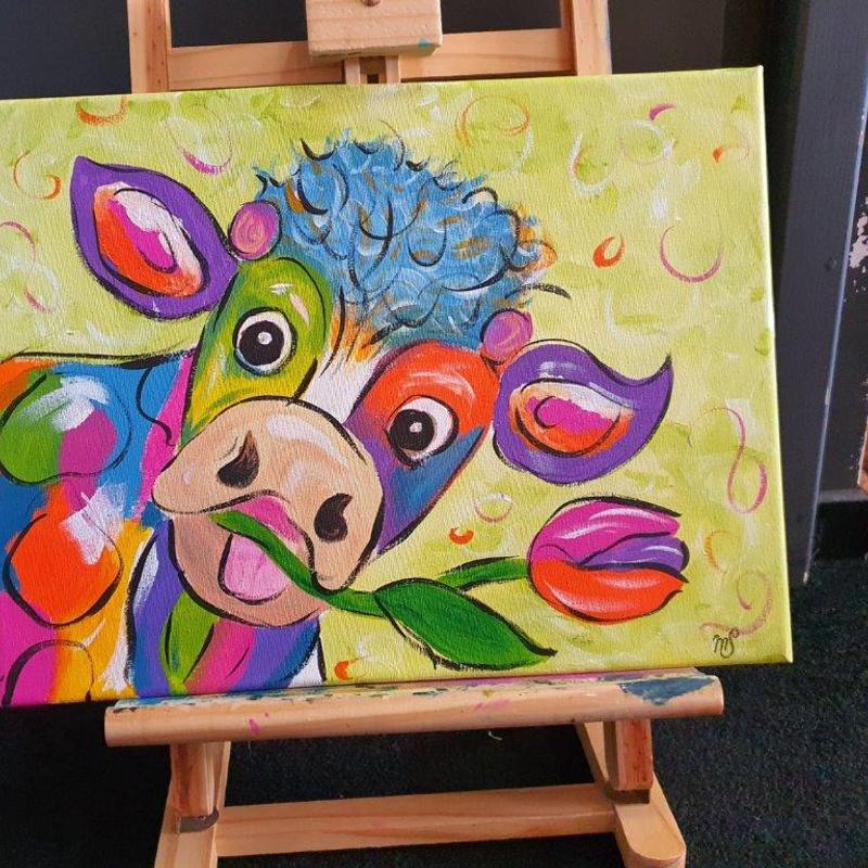Vrolijk schilderij maken — foto 2