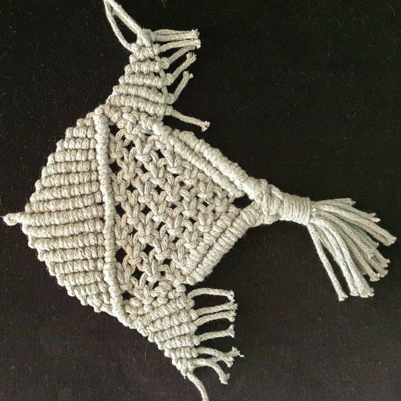 Tas in macramé  --  workshop — foto 4