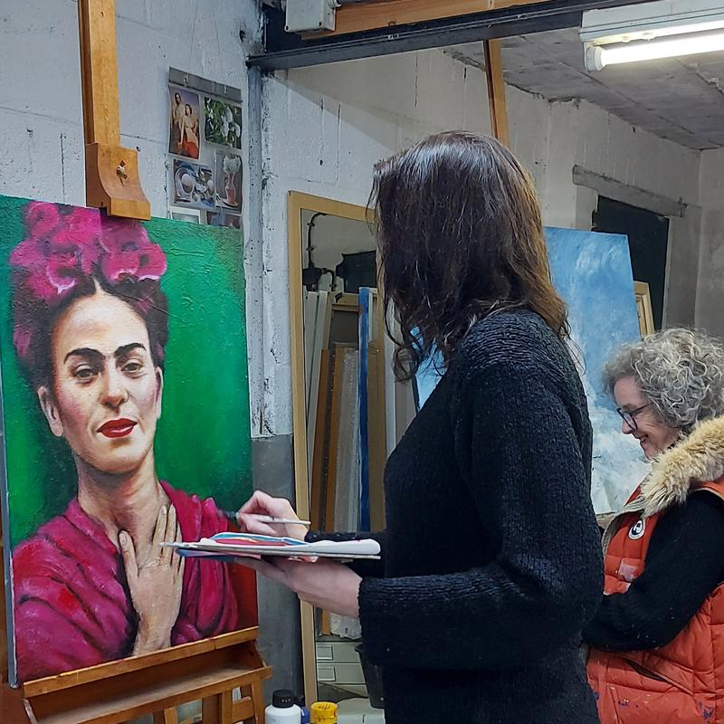 Atelier Ilse Aarsman Cursus schilderen