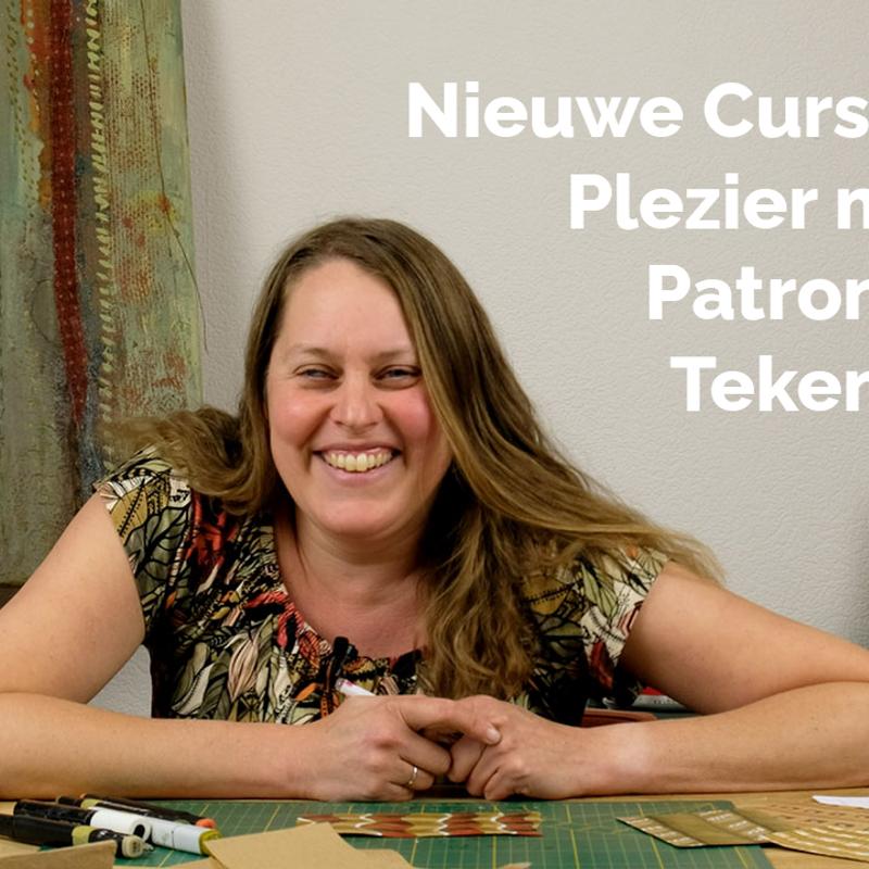 Schildercursus online: ‘plezier met patronen tekenen’